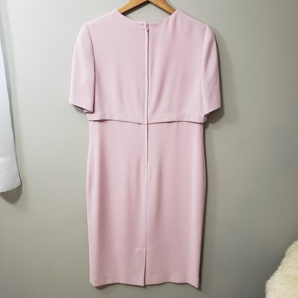 Rouie Vintage Sheath Dress Baby Pink Sz 6 - Picture 4 of 7